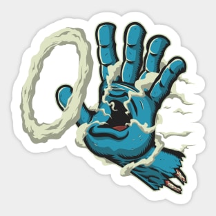 VAPING HAND Sticker